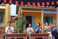 SINH HOẠT DƯỚI CỜ VỚI CHỦ ĐỀ “AN TOÀN GIAO THÔNG CHO NỤ CƯỜI ĐẾN TRƯỜNG”
